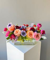 Long and Low Spring Centerpiece