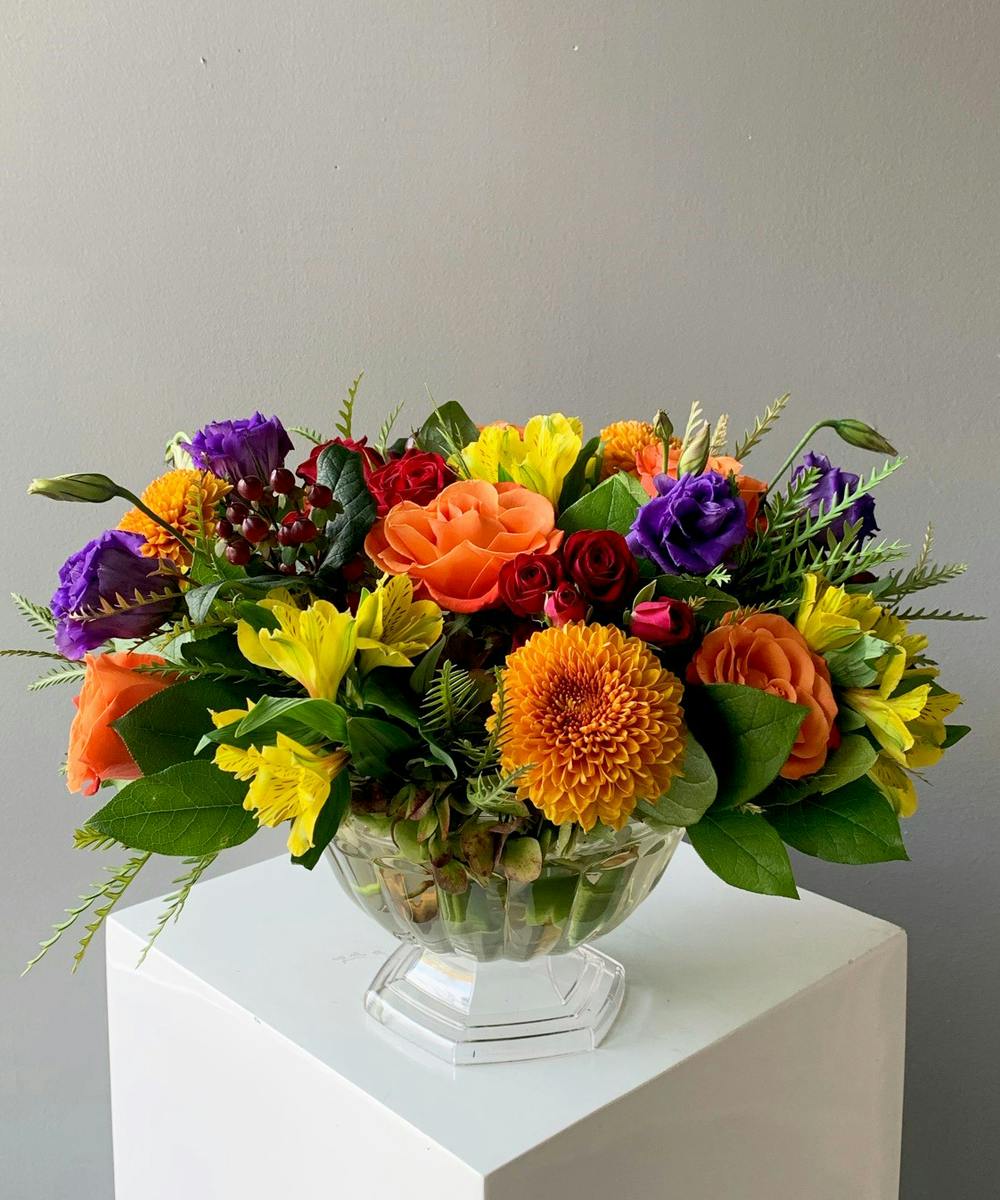 Bright Centerpiece Baltimore (MD) SameDay Flower Delivery Flowers