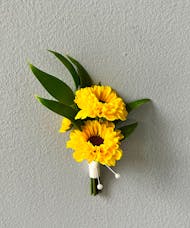 Classic Sunflowers Boutonniere